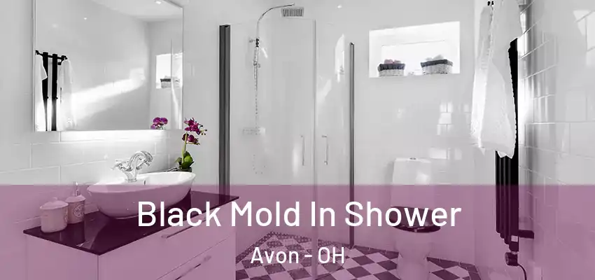 Black Mold In Shower Avon - OH