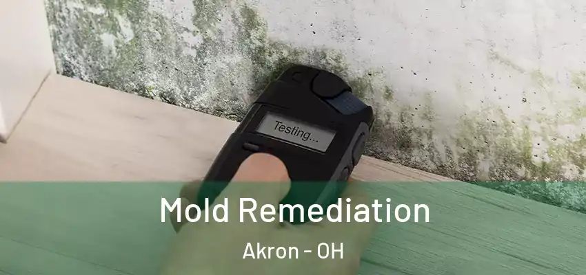 Mold Remediation Akron - OH